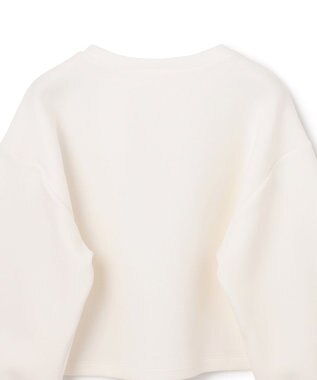 GRACE CONTINENTAL ロゴカットトップ ホワイト