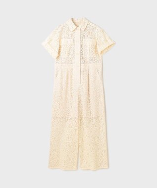 GRACE CONTINENTAL コードレースジャンプスーツ キナリ