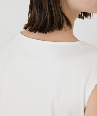 GRACE CONTINENTAL フレア切替カットトップ ホワイト