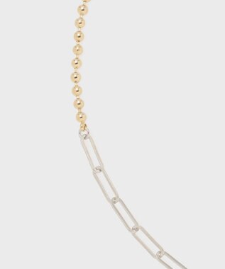 GRACE CONTINENTAL バイカラーロングネックレス マルチ