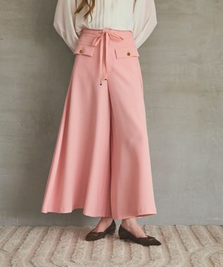 GRACE CONTINENTAL ワイドフレアパンツ