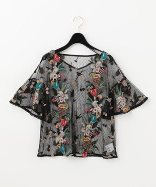 人気 ブランド 服をチェック - 最新トレンドファッション トロピカル刺繍トップ / GRACE CONTINENTAL | GRACE CONTINENTAL ジャケット・アウター