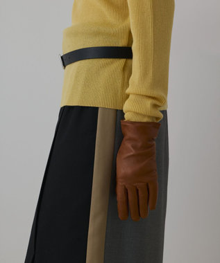 GRACE CONTINENTAL GALA GLOVES ショートグローブ ブラウン