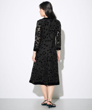 ベロア刺繍ワンピース Grace Continental Grace Continental グレースコンチネンタル 通販