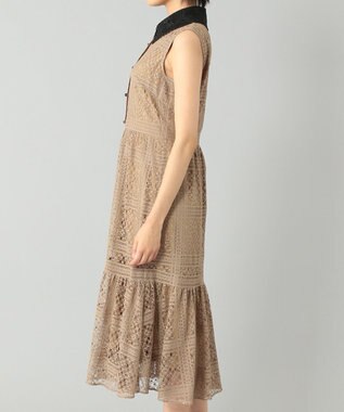 衿刺繍ティアードワンピース / GRACE CONTINENTAL | GRACE CONTINENTAL 衿刺繍ティアードワンピース / GRACE CONTINENTAL | GRACE CONTINENTAL