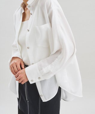 【新品】　【GRACECONTINENTAL】長袖シャツ　36size イレギュラードルマンシャツ / GRACE CONTINENTAL | GRACE