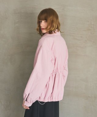 GRACE CONTINENTAL ナイロンパディングブルゾン ピンク