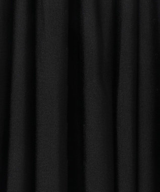 GRACE CONTINENTAL アメスリニットギャザーワンピース ブラック