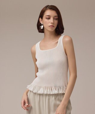 刺繍パフスリーブニットトップ / GRACE CONTINENTAL | GRACE