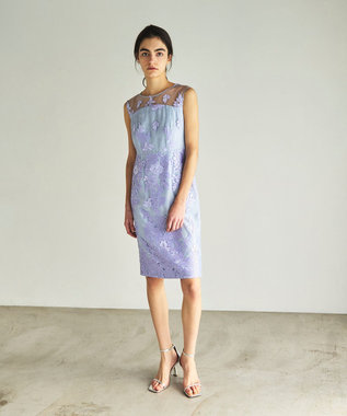 GRACE CONTINENTAL 【オンライン限定ドレス】Eve ラベンダー