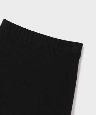 GRACE CONTINENTAL ラメフェザーフリンジスカート ブラック