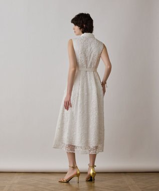 【値下げ】美品☆ オケージョンドレス　グレースコンチネンタル　刺繍ワンピース 刺繍カラー付ドレス / GRACE CONTINENTAL | GRACE CONTINENTAL