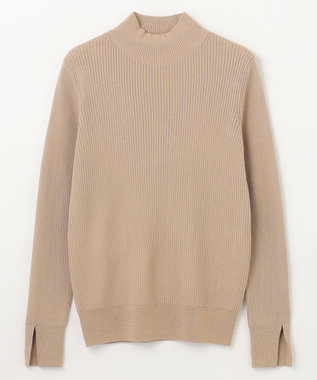 GRACE CONTINENTAL メリノウールリブトップ ベージュ