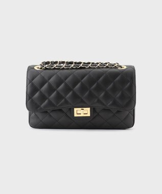 GRACE CONTINENTAL MaisonVincent チェーンバッグM ブラック