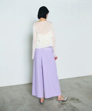 GRACE CONTINENTAL フリルキャミソール キナリ