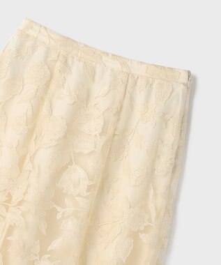 GRACE CONTINENTAL エンブロイダリーフレアスカート キナリ