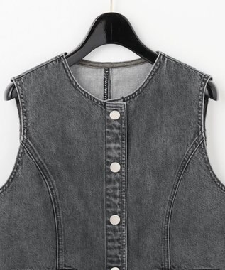 ダークデニム ノースリーブ トップス trim_ofgrc_item70988864ec8911e