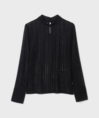 GRACE CONTINENTAL ストレッチレーストップ ブラック