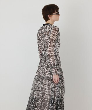 GRACE CONTINENTAL アーバンボタニカルワンピース ベージュ