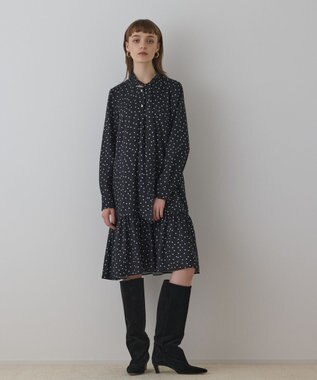 GRACE CONTINENTAL ランダムドットボウタイワンピース