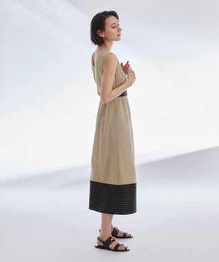 グレースコンチネンタル ♡日本製 S ノースリーブ フレア ワンピース 黒 春夏 GRACE CONTINENTAL 「GRACE CONTINENTAL」 ノースリーブ