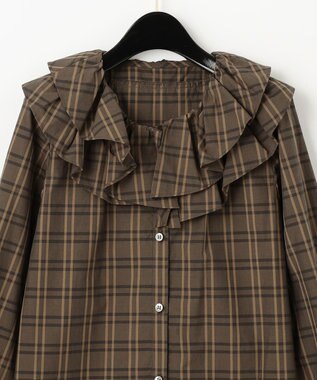 ラッフルカラーブラウス Grace Continental Grace Continental グレースコンチネンタル 通販