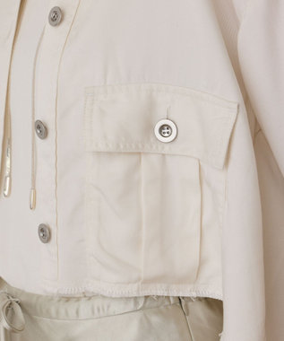 GRACE CONTINENTAL ハーフスリーブルーズシャツ キナリ