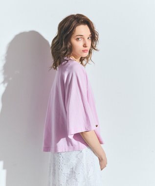 GRACE CONTINENTAL ハイツイストコットンカーディガン ピンク