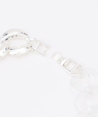 GRACE CONTINENTAL gren チェーンネックレス クリア