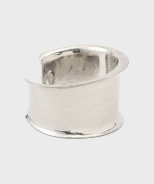 GRACE CONTINENTAL メタルワイドカフ シルバー