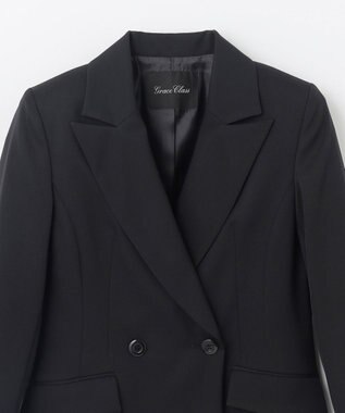 GRACE CONTINENTAL WOOLコンシャスジャケット ブラック