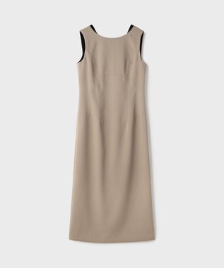 GRACE CONTINENTAL バックシャンワンピース ベージュ