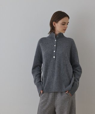 GRACE CONTINENTAL ウールオーバーニットトップ