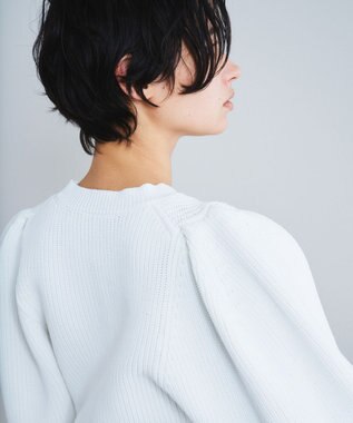 【グレースコンチネンタル】ボリューム袖ニットトップ ボリューム袖ニットトップ / GRACE CONTINENTAL | GRACE