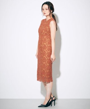 オーナメント刺繍タイトワンピース Grace Continental Grace Continental グレースコンチネンタル 通販