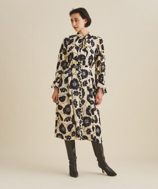 ボタニカルボウタイドレス / GRACE CONTINENTAL | GRACE CONTINENTAL