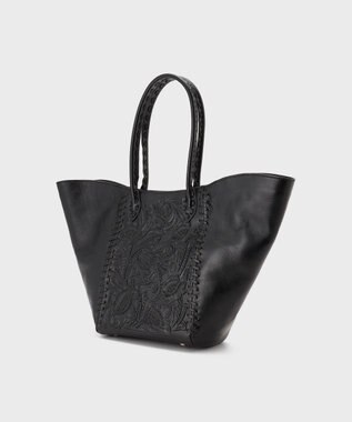GRACE CONTINENTAL CurveTotebag ブラック