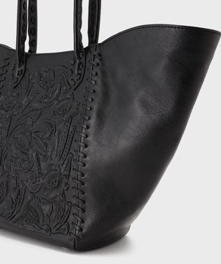 GRACE CONTINENTAL CurveTotebag ブラック