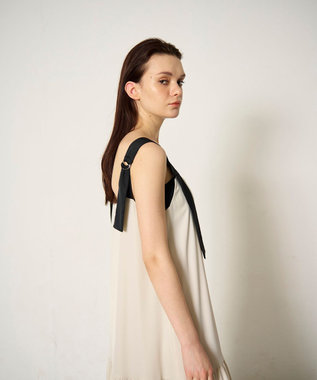 GRACE CONTINENTAL ティアードロングワンピース キナリ