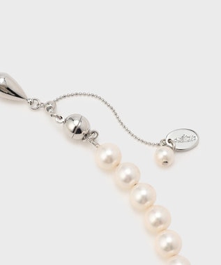GRACE CONTINENTAL パールマルチwayネックレス シルバー