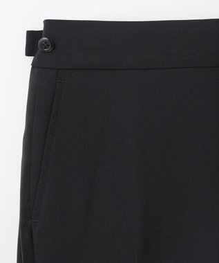 GRACE CONTINENTAL WOOLタキシードパンツ ブラック