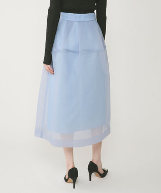GRACE CONTINENTAL ダンボールメッシュスカート ブルー