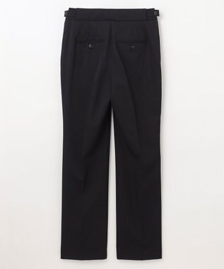 GRACE CONTINENTAL WOOLタキシードパンツ ブラック