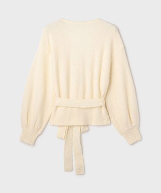 GRACE CONTINENTAL カシュクールニットトップ キナリ