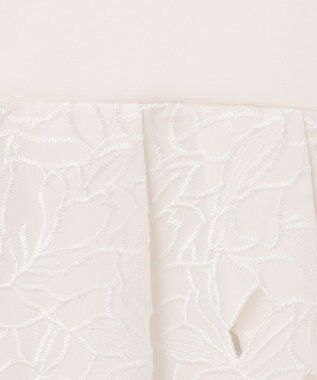 GRACE CONTINENTAL カットワークパーカー ホワイト