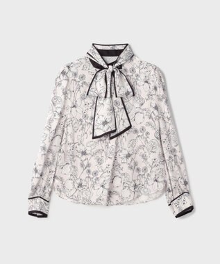 GRACE CONTINENTAL フルーツフラワープリントトップ キナリ