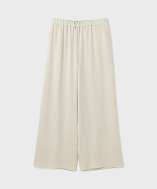 GRACE CONTINENTAL サテンワイドパンツ ライトグリーン