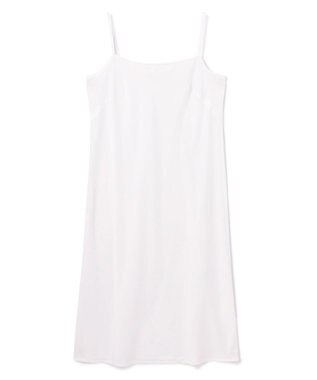 GRACE CONTINENTAL ストライプフラワー刺繍ワンピース ホワイト