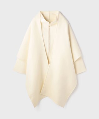 GRACE CONTINENTAL ストール付リバージップブルゾン キナリ