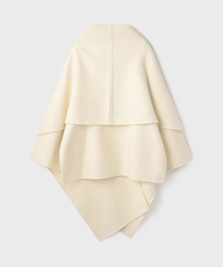 GRACE CONTINENTAL ストール付リバージップブルゾン キナリ